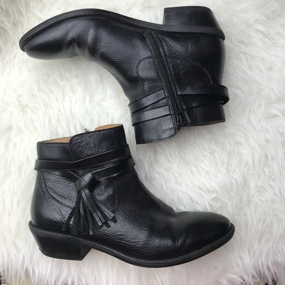 sofft black booties